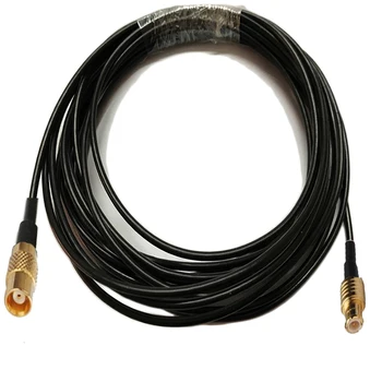 Штекер MCX к штекеру MCX RG174 для удлинителя автомобильной антенны GPS Коаксиальный кабель 1/2/3/5/10 м Изображение