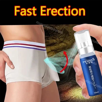 Япония, Спрей для мужчин с задержкой преждевременной эякуляции, Масло для усиления эрекции, Сила пениса, Эрекция длится 60 минут, Продукты для возбуждения от секса 18+ Изображение