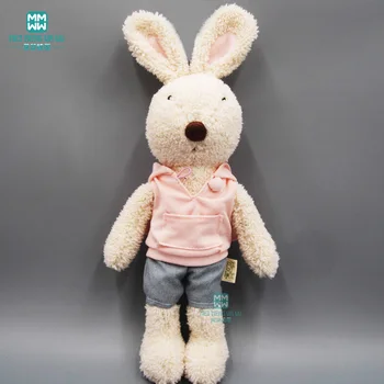одежда для кукол размером 30 см-60 см подходит к розовым подтяжкам и шортам с кроликом Изображение