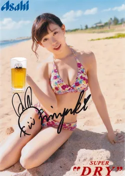 подписанный от руки NMB48 Ватанабэ Миюки с автографом оригинальное фото 7 дюймов коллекция Бесплатная доставка 032018D Изображение