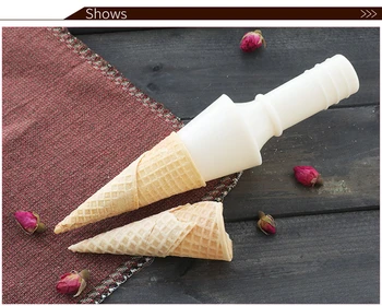 форма для конуса мороженого DIY Cone Ice Cream Roll Кухонные Гаджеты Конические Инструменты Для Выпечки Мороженого для Кухонных Принадлежностей Форма Для Мороженого Изображение